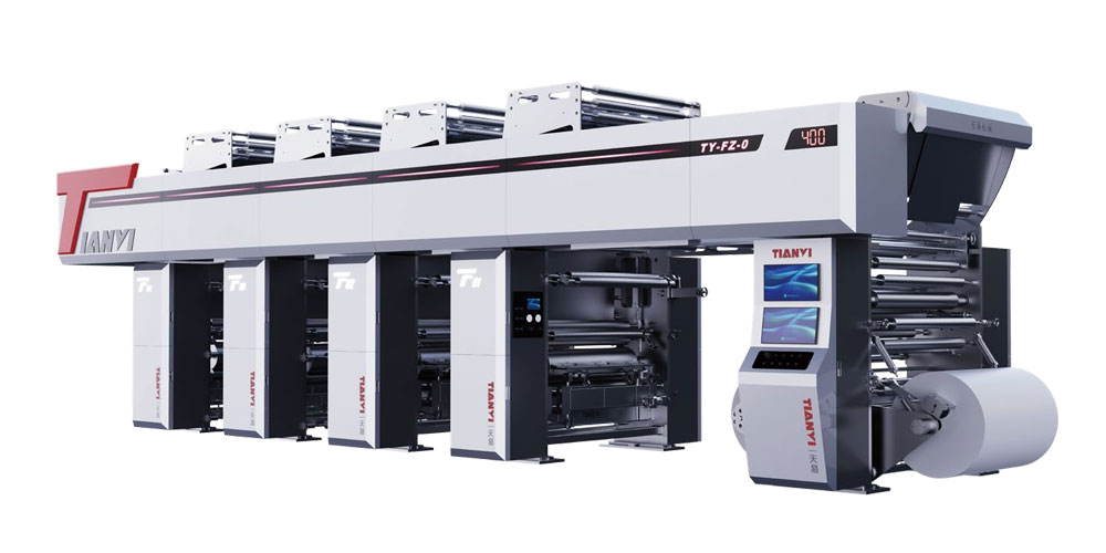  TY-KDD&nbsp;4色電子軸快遞袋印刷機