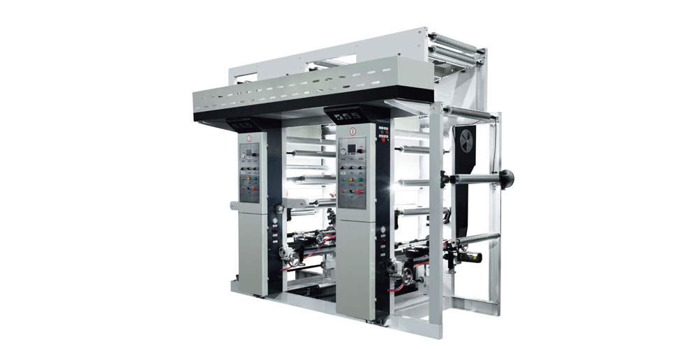  YSJ-B&nbsp;有軸2-4色半自動連線水墨印刷機